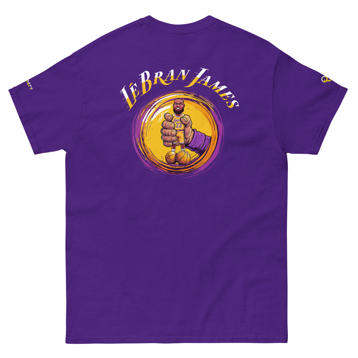 T-Shirt Lébran — Concept Violet — dos