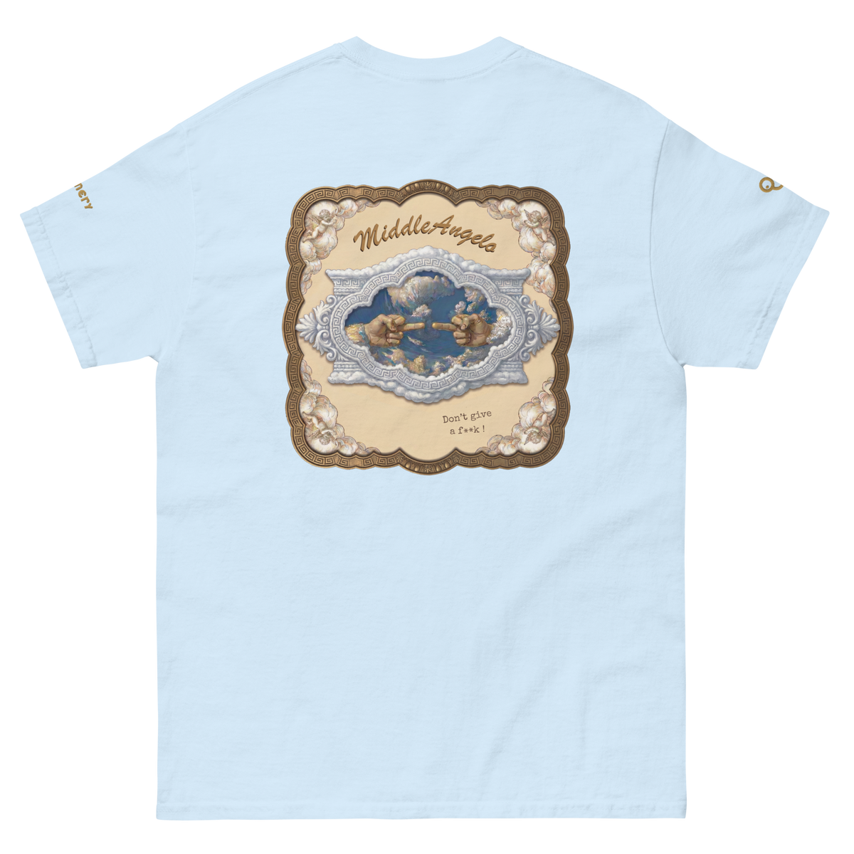 T-Shirt MiddleAngelo — Concept Bleu — dos